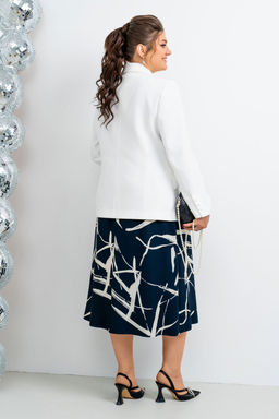 Жакет Aira Style 24-035 Светло-молочный фото 5