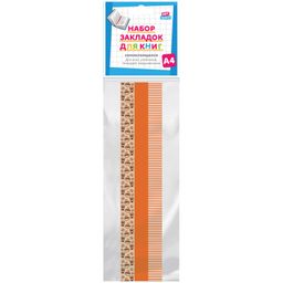 Закладки-ляссе самокл. ArtSpace "Coffee" 3шт. 12*370мм (335762) для формата А4