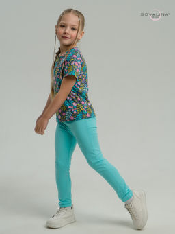 Костюм Мун розовые колокольчики-мятный - Sovalina фото 14