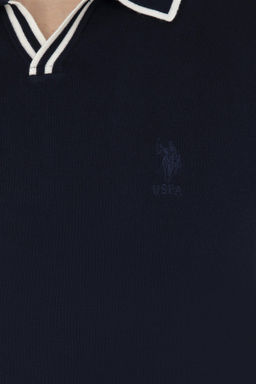 Мужской темно-синий свитер Неожиданная скидка в корзине - U.s. polo assn фото 7