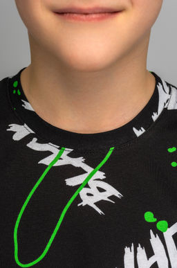 Хлопковый костюм для мальчика Happyfox