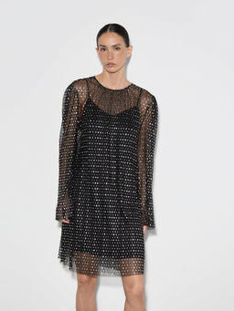 Платье а-силуэта PL1515/midnight - Emka фото 4