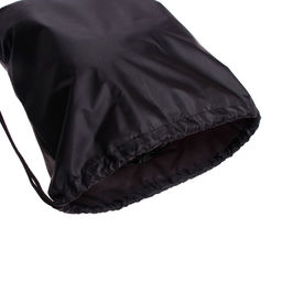 Цена за 2 шт. Мешок для обуви Calligrata на шнурке, однотонный, размер 49×0.5×41 см, чёрный