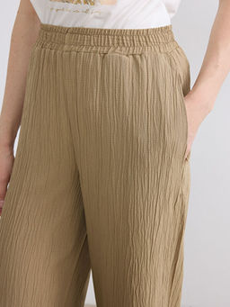 Beli Lastikli Geni? Pa?a Kad?n Pantolon