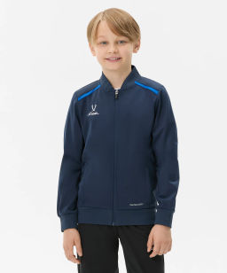 Олимпийка JOGEL DIVISION PerFormDRY Pre-match Knit Jacket, темно-синий, детский  фото 5