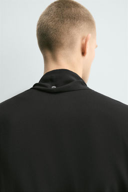 CAMISA FLUIDA LAZO / Negro - Zara фото 6