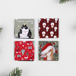 Магнитные закладки в открытке Для уютного чтения, 4 шт - Artfox фото 3