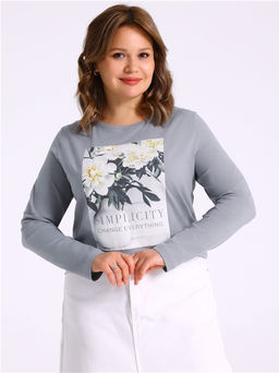 лонгслив 1ЖДЛД4037001 - Апрель фото 3