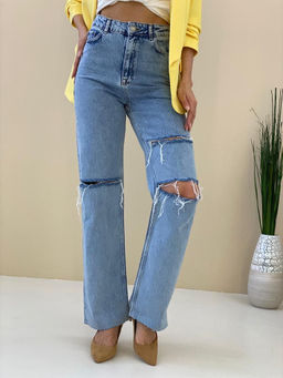 Джинсы Палмонт (голубой) Турция * - Nadi bordo фото 5