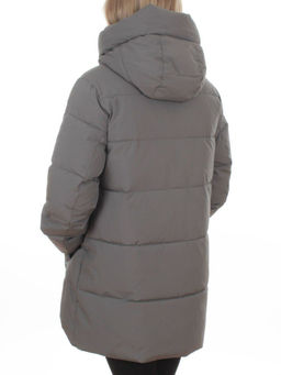 2405 GRAY Куртка зимняя женская (200 гр. холлофайбер)