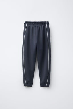 JOGGERS WITH CONTRASTING TRIM