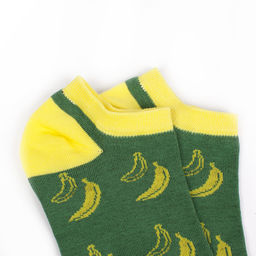 Носки ЗАПОРОЖЕЦ Банан короткие ЗЕЛЕНЫЙ  фото 3