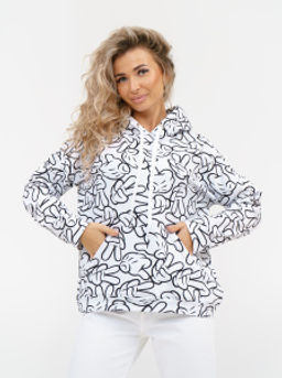 932 Худи "Белый/микки"