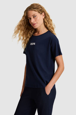 KadДn Lacivert Bisiklet Yaka TiЕГrt - U.s. polo assn фото 3