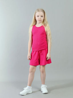 CRB wear / CSJG 70581-46K Шорты для девочки,фуксия/Ex.Cherubino  фото 3