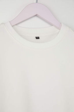 Pembe-Ekru K?z Cocuk Mevsimlik-Ince Bisiklet Yaka 2li Basic Orme Sweatshirt TKDAW25SW00000 - Trendyolmilla фото 26