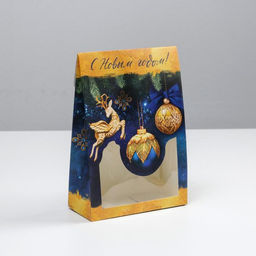 Коробка складная Золото, 15 7 22 см