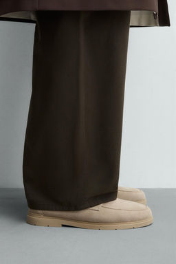 CASUAL LEATHER LOAFERS - Zara фото 8