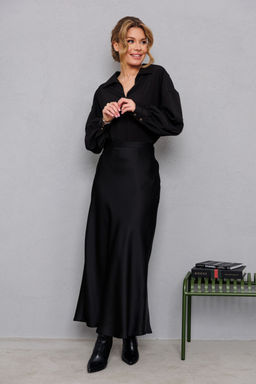 Блуза AMORI 6456 черный  фото 3