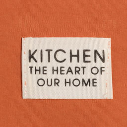 Фартук Этель Kitchen 60×70 см, цвет оранжевый, 100% хлопок, саржа 220 г/м²