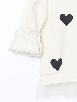 Bisiklet Yaka Kal?n K?z Bebek Sweatshirt - Waikiki фото 2