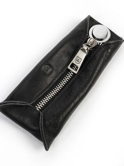 LACCOMA ключница X169-100-черный натуральная кожа фото 5