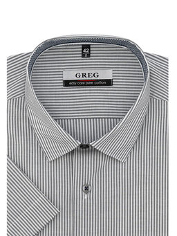 Сорочка мужская короткий рукав GREG 331/201/7436/Z/1p