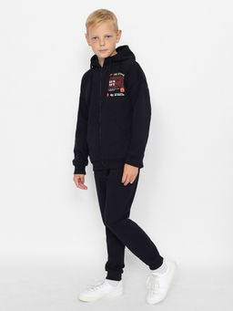 CRB wear/CWJB 63670-22-383 Толстовка для мальчика,черный/Ex.Cherubino  фото 2
