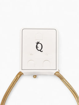 Кулон «Галстук узел», цвет золото