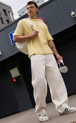 Джинсы муж. F611-0177 milk - Fine joyce фото 3