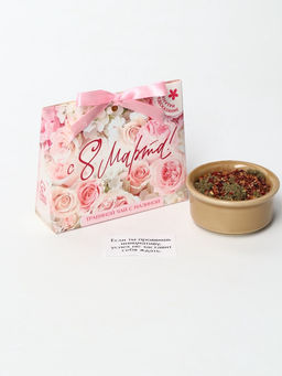 Чай подарочный травяной С 8 Марта, с предсказанием, 20 г