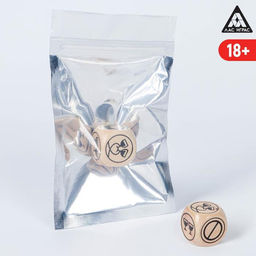 Цена за 2 шт. Кубик решает «Бог вина», 18+