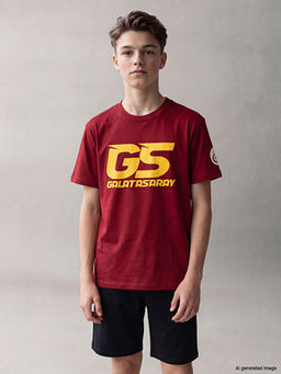 Galatasaray Bask?l? Erkek ?ocuk Ti??rt