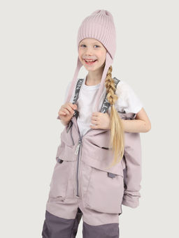 Комбинезон 8м2125 пудра/инжир - Nikastyle фото 6