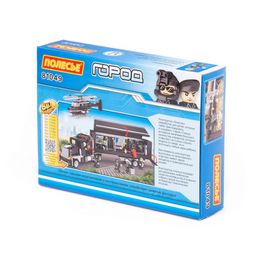 Конструктор Классик Город. Полиция-1.1 (130 элементов) (в коробке) - Полесье фото 6