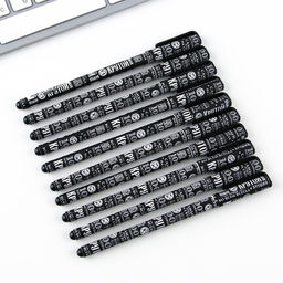 Цена за 10 шт. Ручка шариковая синяя паста 0.7 мм с колпачком 100% мужчина пластик софт-тач