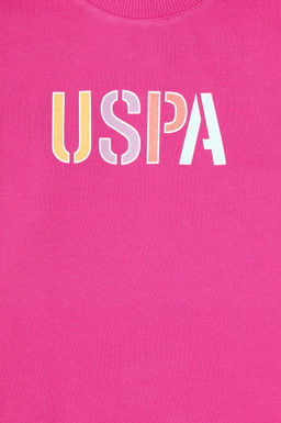K_z _ocuk Pembe Basic Sweatshirt - U.s. polo assn фото 3