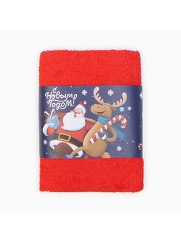 Набор махровых полотенец Этель Новогодний дуэт 30х30 см - 3 шт, 340 г/м2, 100% хлопок  фото 12