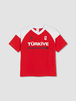 FIFA 2026 D?nya Kupas? Bask?l? Erkek ?ocuk Ti??rt