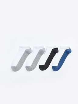 Renk Bloklu Erkek Patik ?orap 5li