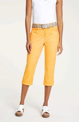 Джинсы, желтые