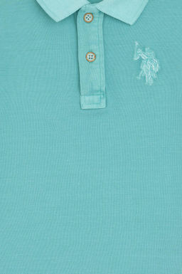 Мятная футболка для мальчика Неожиданная скидка в корзине - U.s. polo assn фото 3