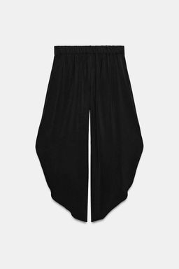 PANTAL?N FLUIDO ABERTURAS / Negro - Zara фото 10