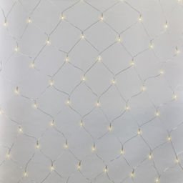 ULD-N1515-96/TTK WARM WHITE IP44 Сетка светодиодная с эффектом мерцания, 1,5х1,5м. Соединяемая. 96 светодиодов. Теплый белый свет. Провод прозрачный. TM Uniel