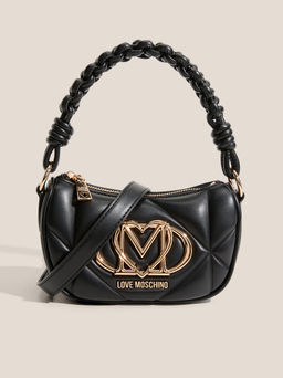 Женская сумка с ручкой LOVE MOSCHINO EMBOSSED Q Артикул 4625923, черный