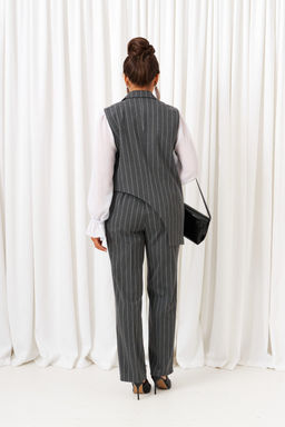 Костюм Beautiful Free 6422 полоска серая
