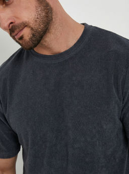 Костюм мужской махра "АНТОНИО" ГРАФИТ