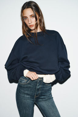 JEANS TRF SKINNY TIRO ALTO / Azul / Gris - Zara фото 2