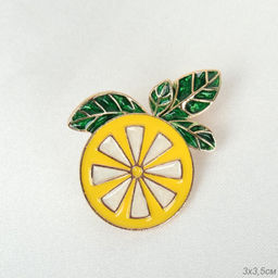 Брошь Цитрус / 2844 /уп 12/ - Галеонтрейд фото 3