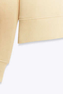 BASIC COTTON SWEATSHIRT - Zara фото 5